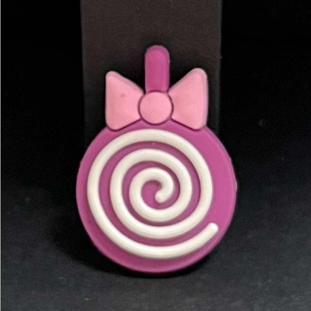 Pink and Purple Spiral Charm for Crocs New (2 for $5)